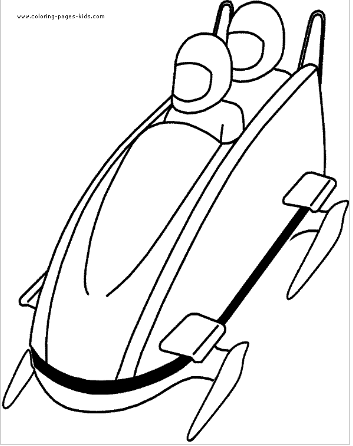 Free Printable Bobsled free Printable coloring page for kids of all ages. Bobsled coloring pages are a fun way for kids of all ages to develop creativity,