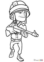 Free Printable Rifleman Boom Beach Sheet coloring page for kids of all ages. Boom Beach coloring pages are a fun way for kids of all ages to develop