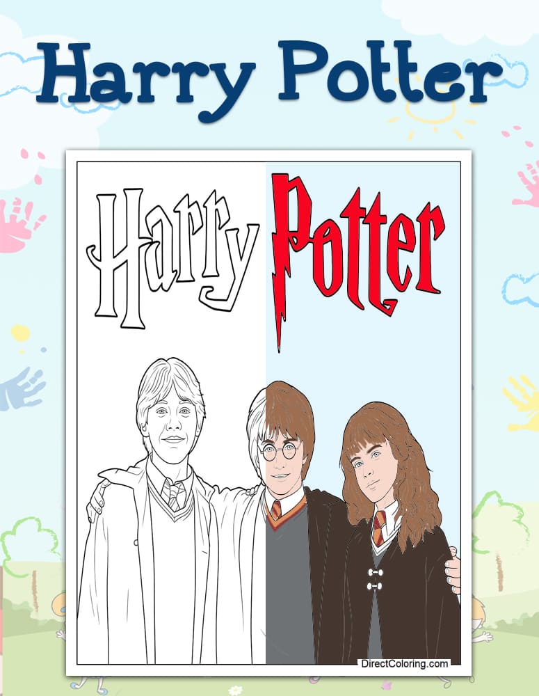 Harry Potter Coloring Pages