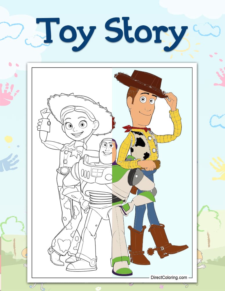 Toy Story Coloring Pages