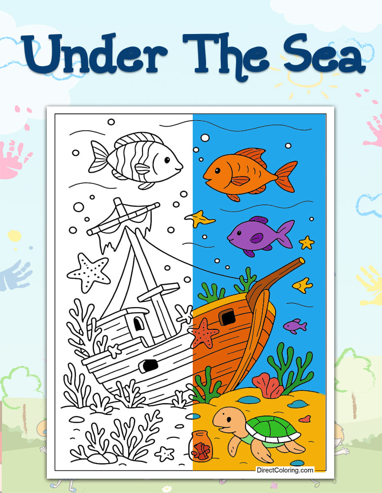 Under the Sea Coloring Pages