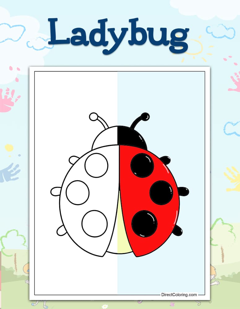 Ladybug Coloring Pages