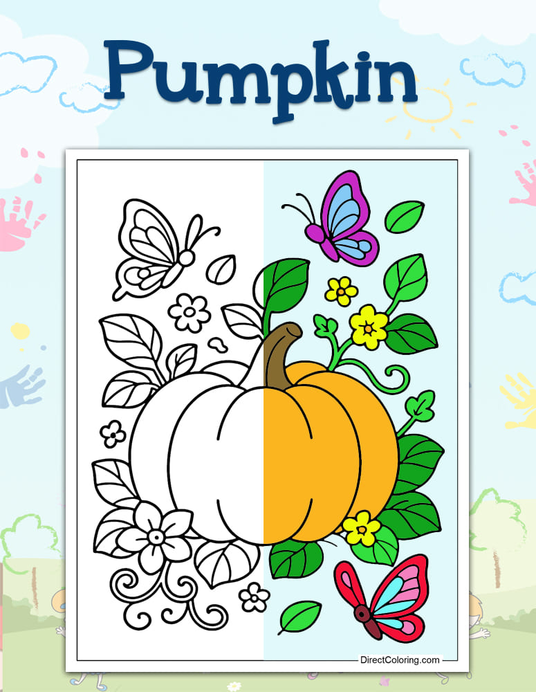 Pumpkin Coloring Pages