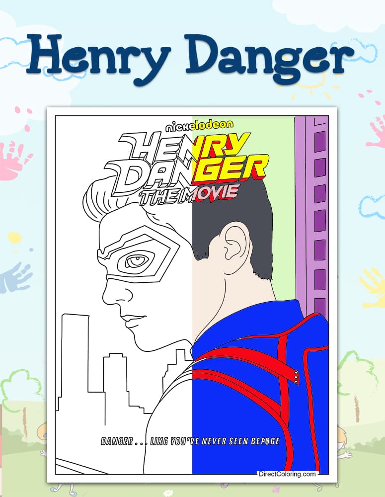 Henry Danger Coloring Pages