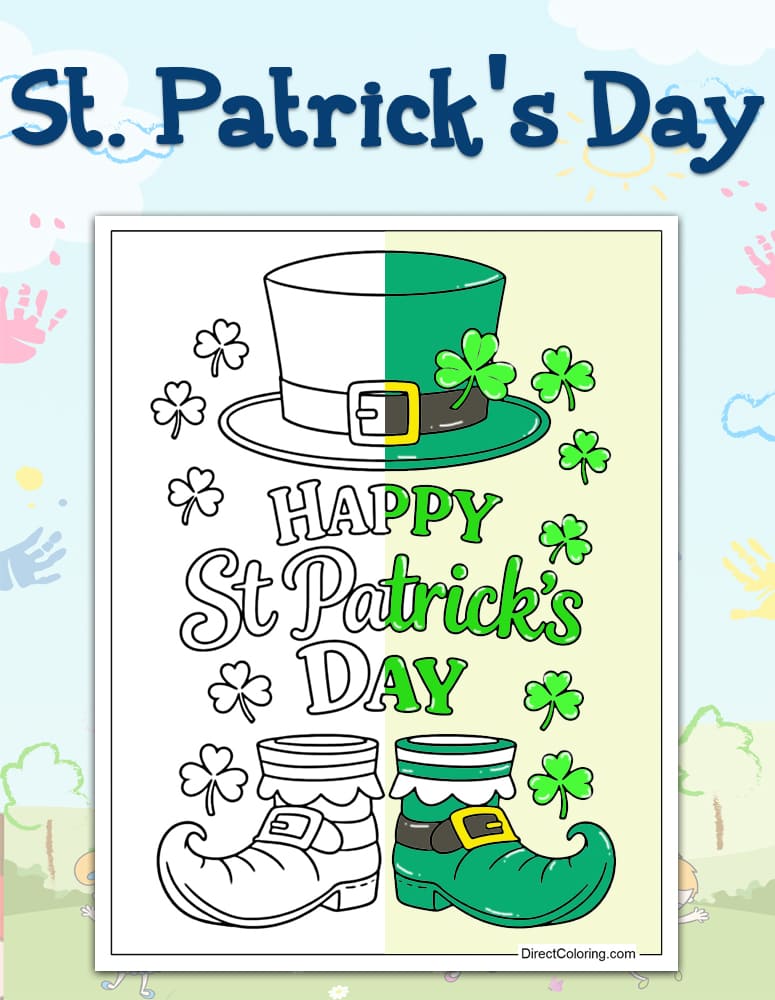 St. Patrick's Day Coloring Pages
