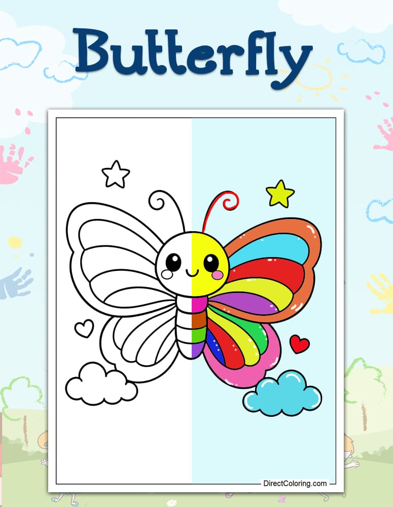 Butterfly Coloring Pages