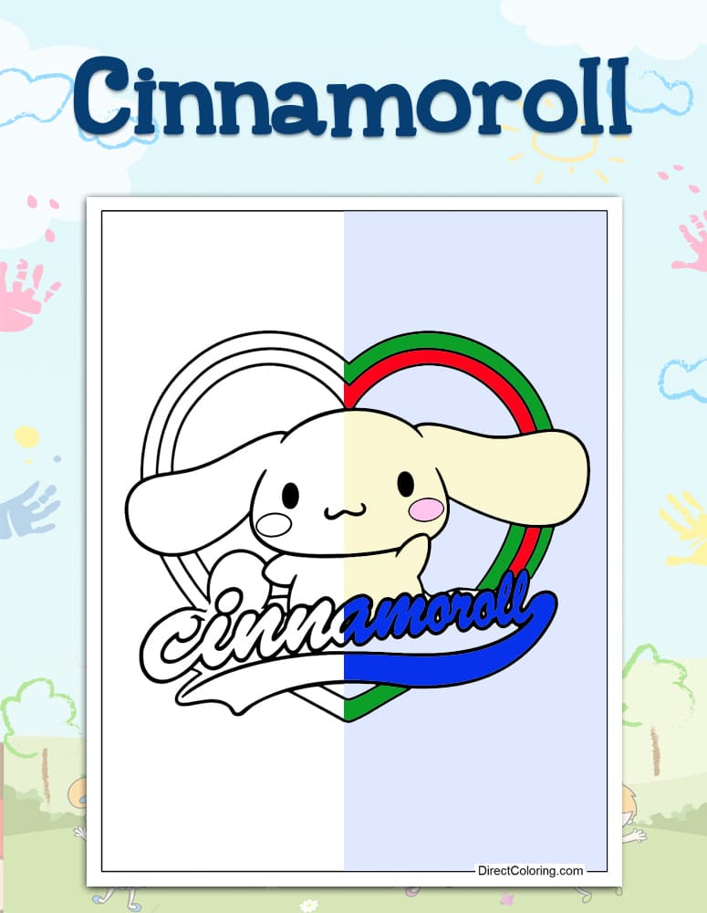 Cinnamoroll Coloring Pages