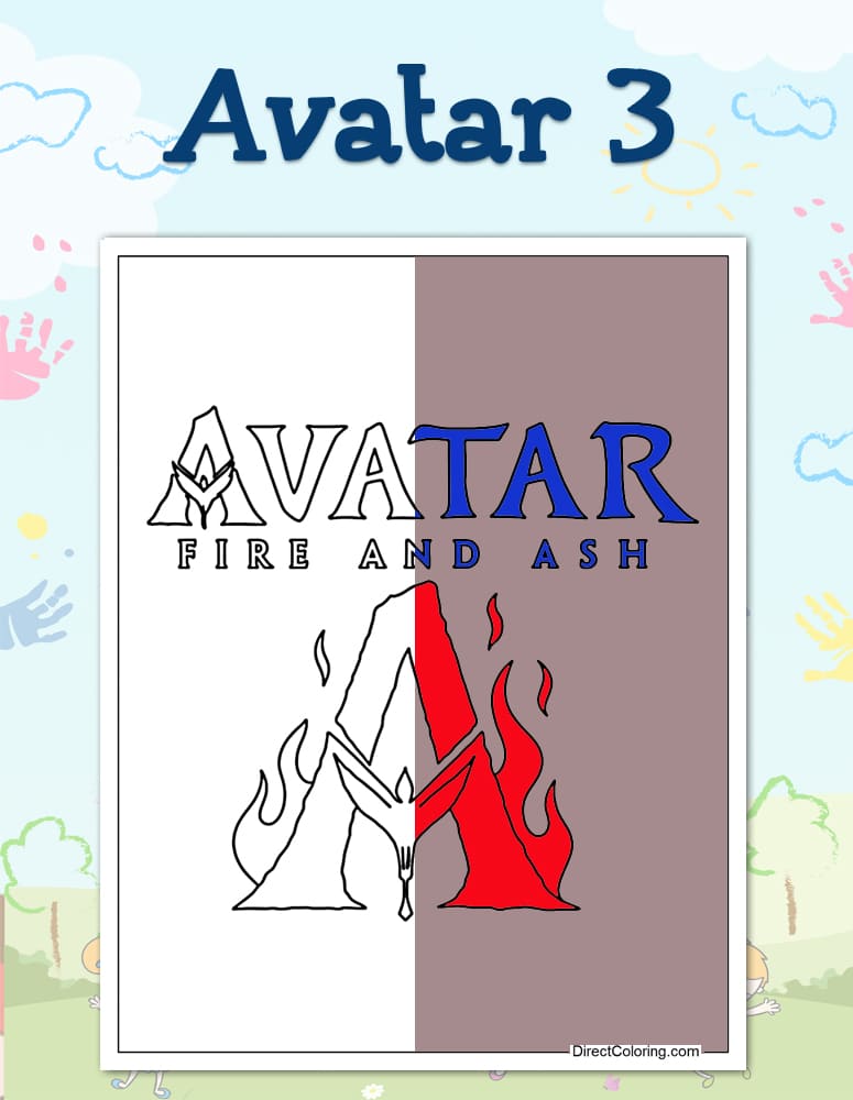 Avatar 3 Coloring Pages