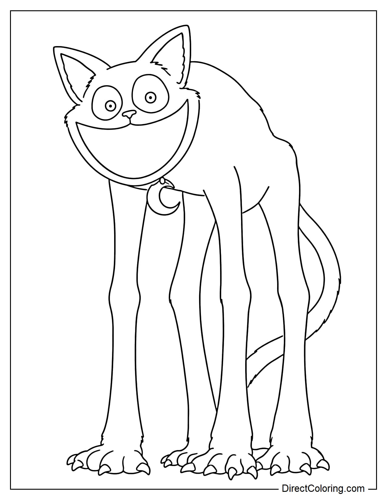 CatNap, with his skinny body, unusually long legs, and terrifying hunched posture, comes from Poppy Playtime Chapter 3: Deep Sleep.