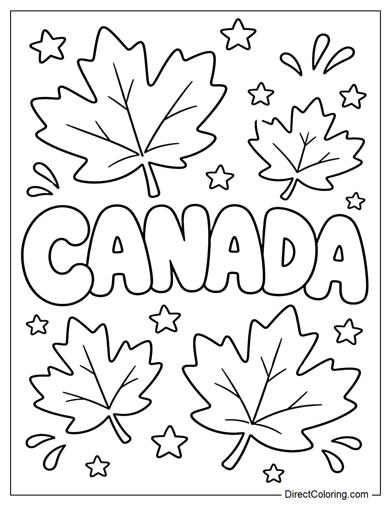 Large, soft bubble letters spelling 