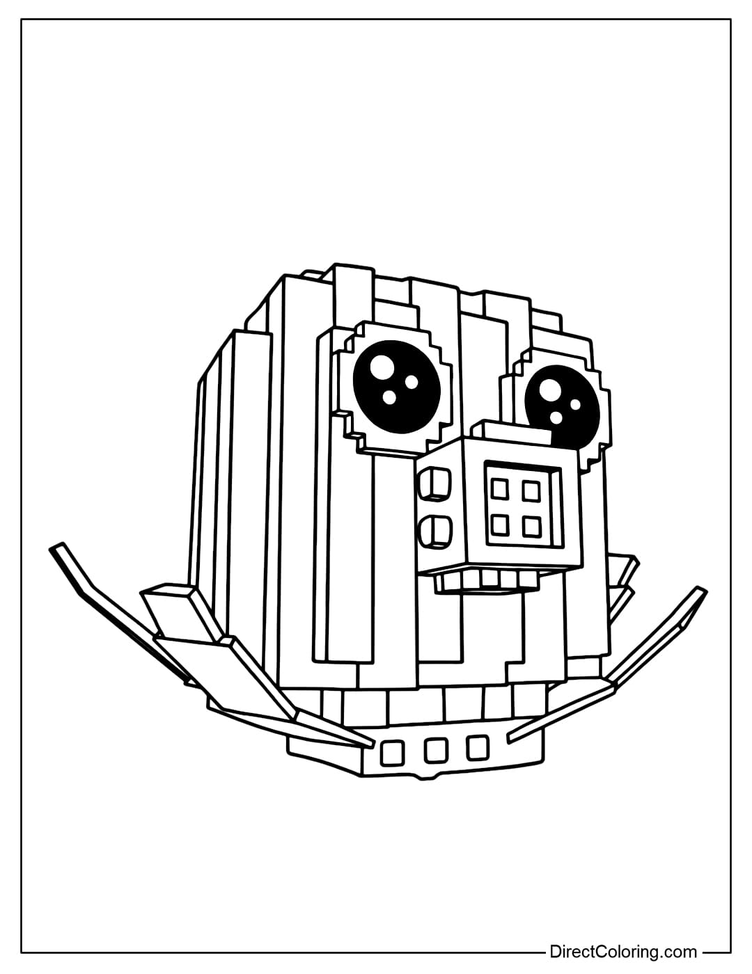 Watermelon Coloring Page in Plants vs Brainrots Roblox Game.