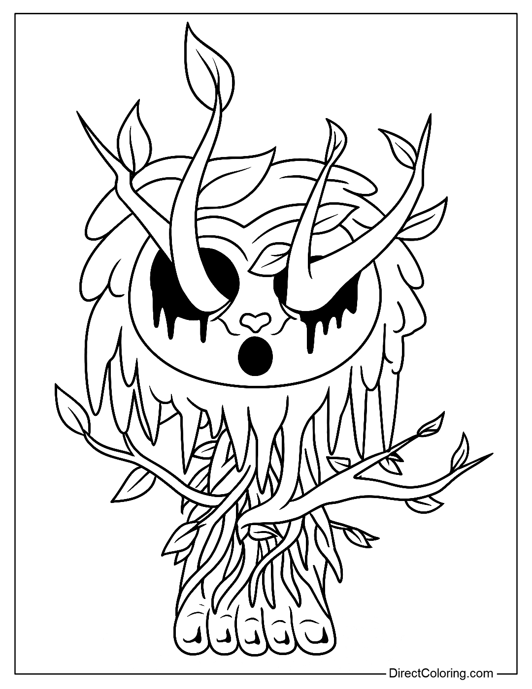 Sprunki Brr Brr Patapim Coloring Page
