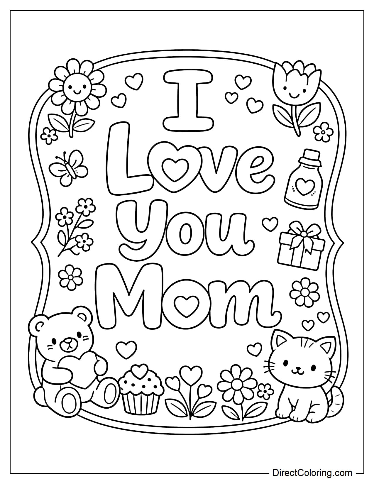 A card with the words 