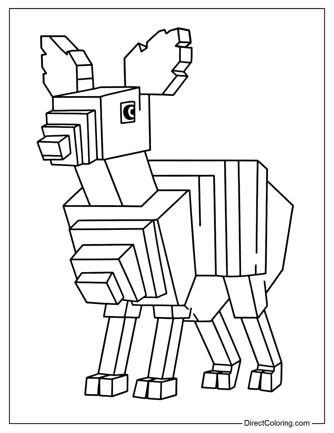 Bambini Crostini Coloring Page in Plants vs Brainrots Roblox.