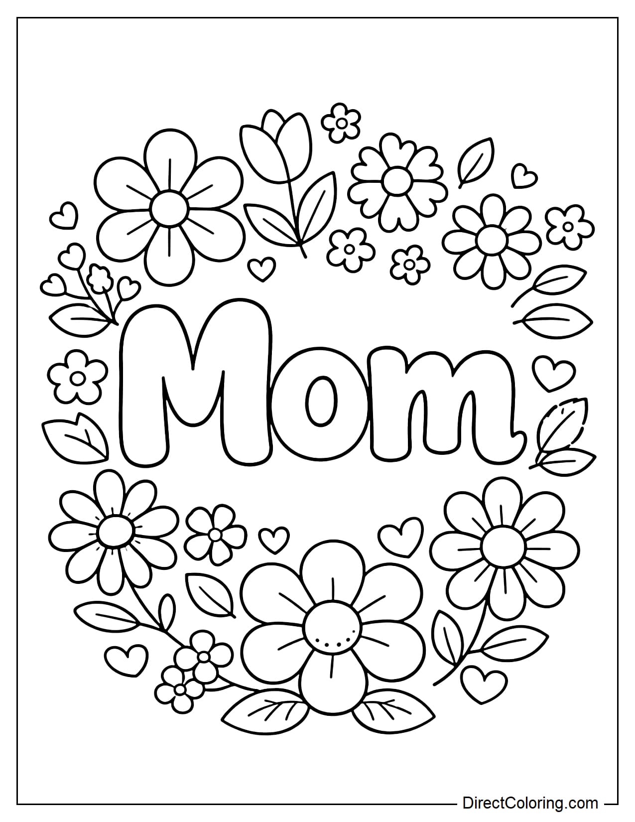 A card with the word 