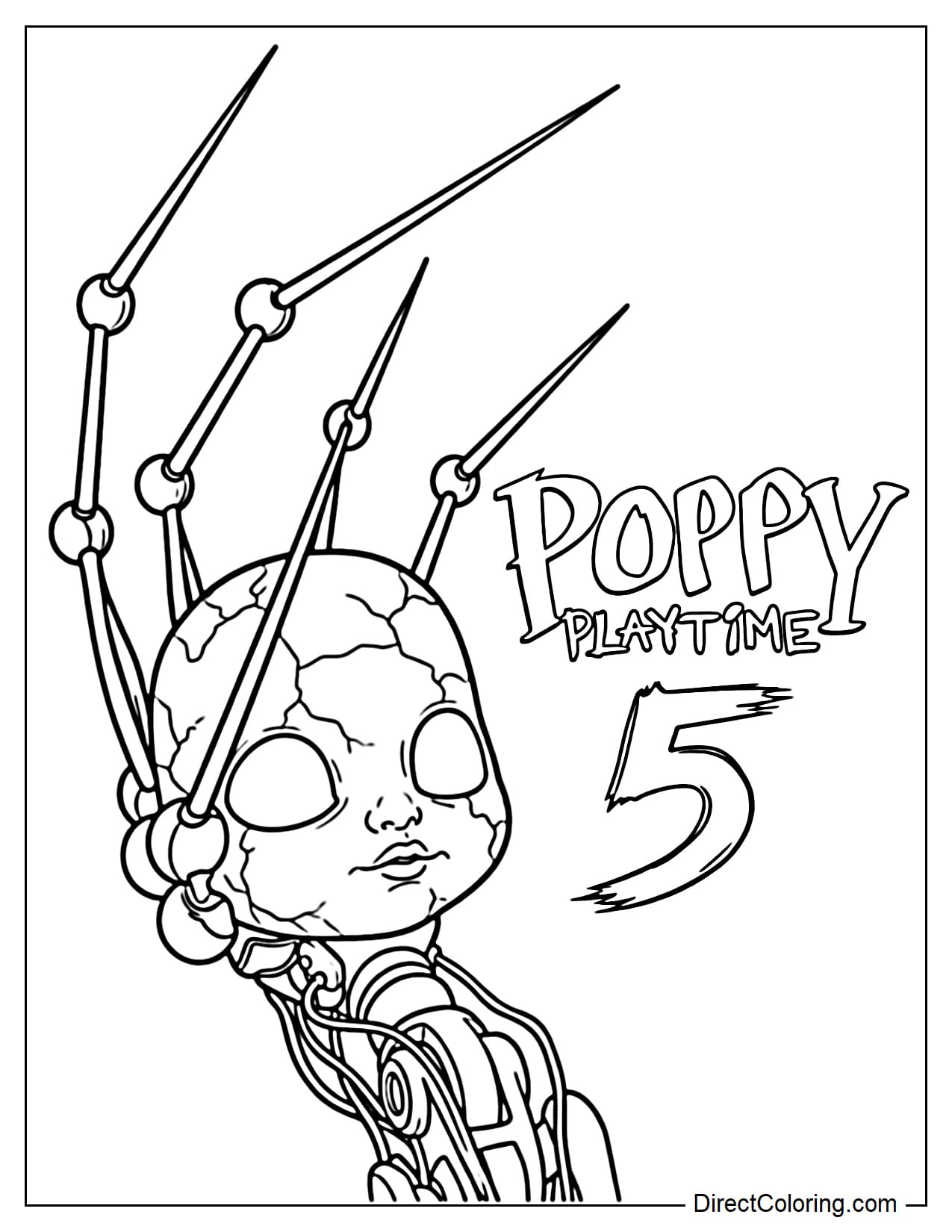 The terrifying hand of The Prototype in Poppy Playtime Chapter 5.