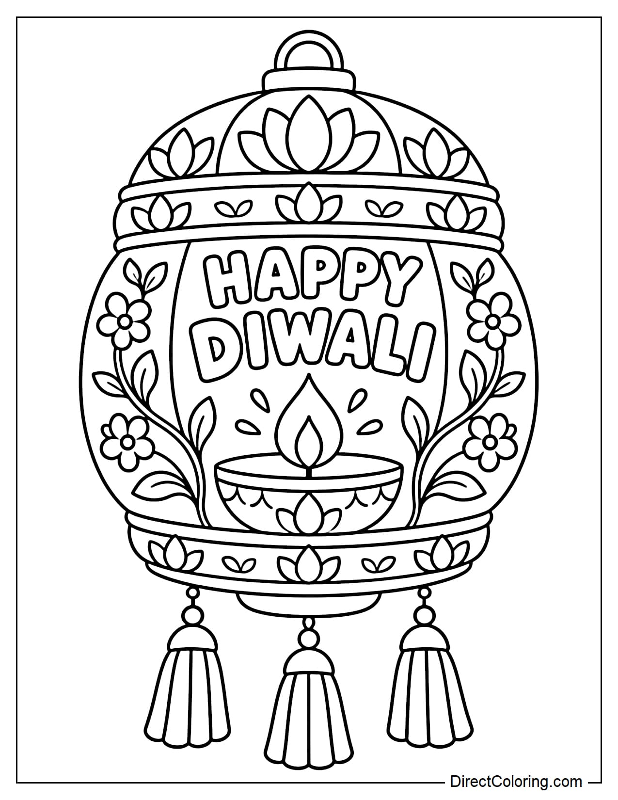 A giant arched lantern contains the words 