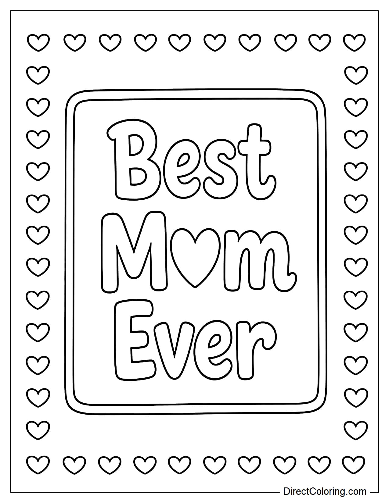 A card with the words 