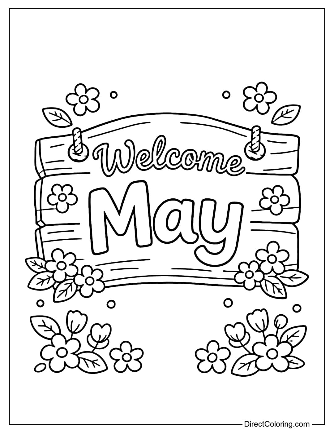 A simple wooden sign that reads 