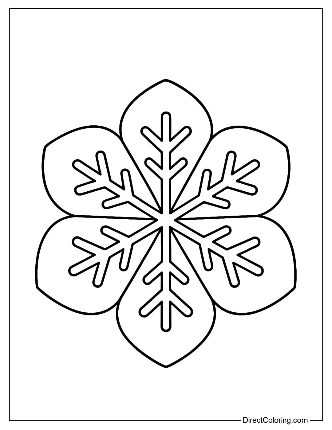 Shamrock Outline - 10 Free PDF Printables | Printablee, image size:1080x1400