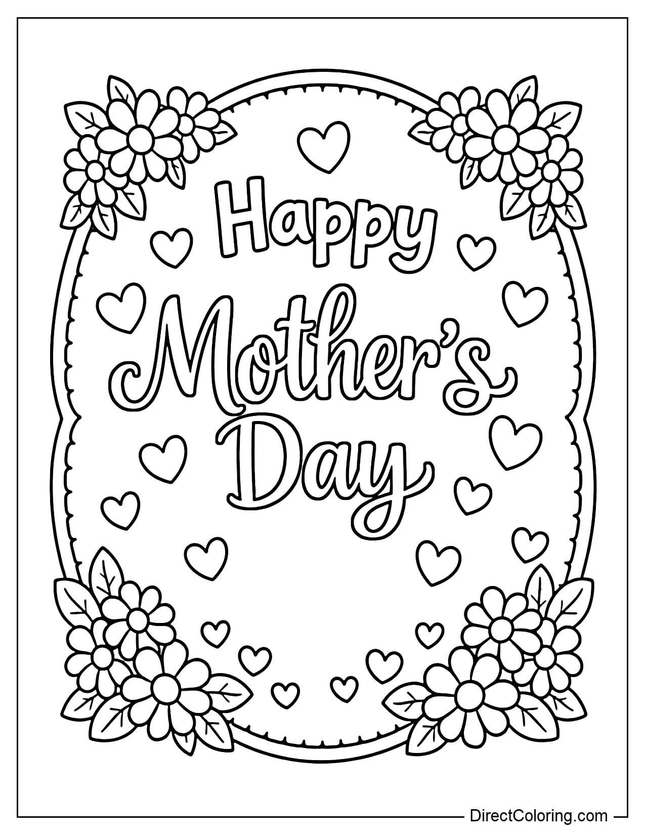 A card with the words 