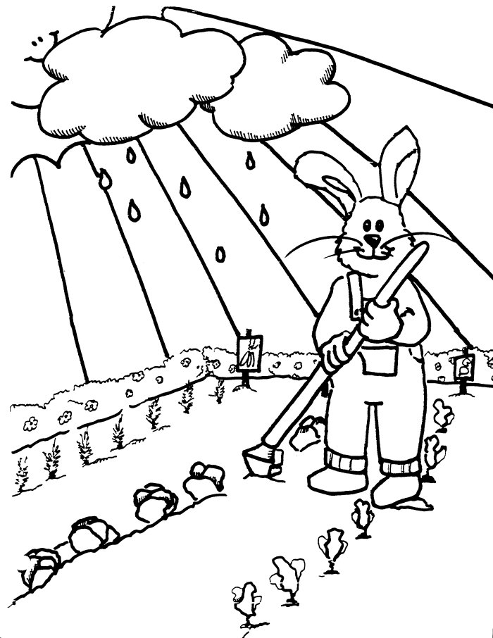 Free Printable Tend the Gardens coloring page for kids of all ages. Gardening coloring pages are a fun way for kids of all ages to develop creativity,